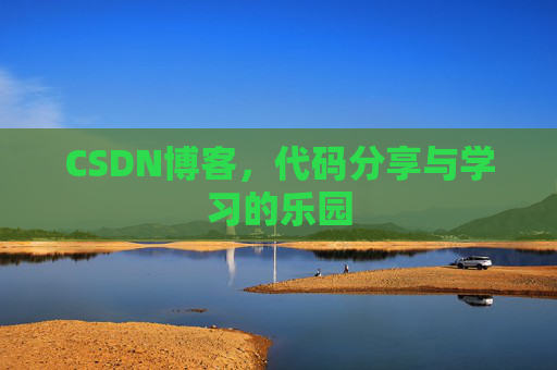 CSDN博客，代码分享与学习的乐园